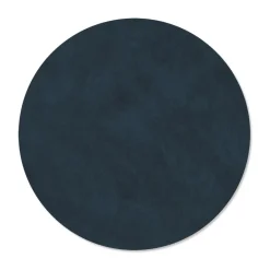 LIND DNA Nupo placemat circle M, Midnight Blue New