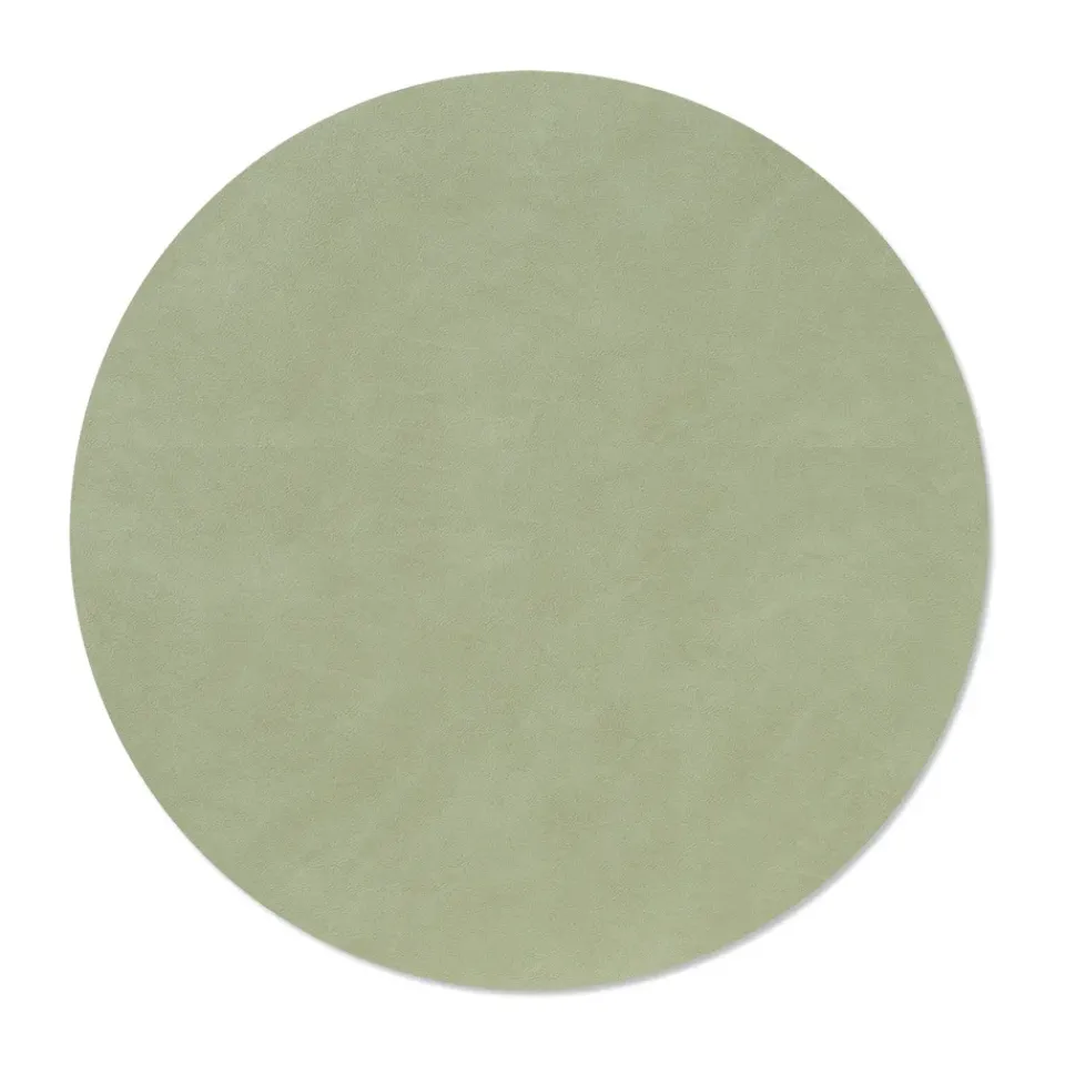 LIND DNA Nupo placemat circle reversible XL 1 pcs, Dark -olive Green Best