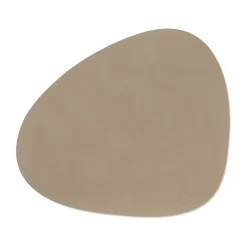 LIND DNA Nupo placemat curve L, Clay brown Beige Online