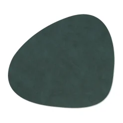 LIND DNA Nupo placemat curve L, dark Green Best