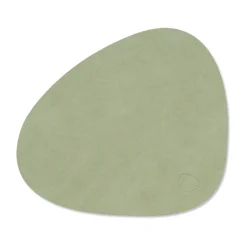 LIND DNA Nupo placemat curve S, Olive Green Hot