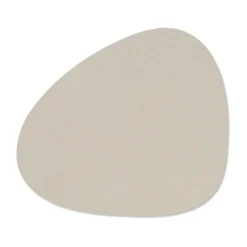 LIND DNA Nupo placemat curve S, Oyster white Grey Online