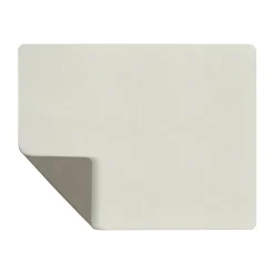 LIND DNA Nupo placemat reversible square L 1 pc, Linen-Flint Grey Best