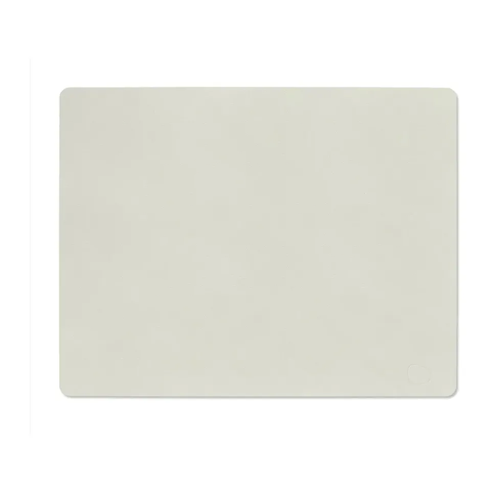 LIND DNA Nupo placemat reversible square L 1 pc, Linen-Flint Grey Best