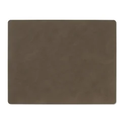 LIND DNA Nupo placemat square L, Caviar Brown Sale