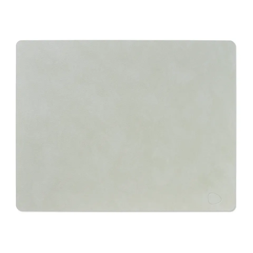 LIND DNA Nupo placemat square L, metallic Grey New