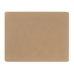 LIND DNA Nupo placemat square L, Nougat Brown Clearance
