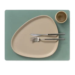 LIND DNA Nupo placemat square L, pastel Green Best