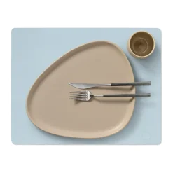 LIND DNA Nupo placemat square L, Soft sky Blue Outlet