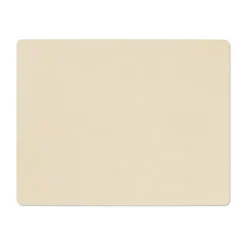 LIND DNA Nupo placemat square L, Vanilla White Outlet