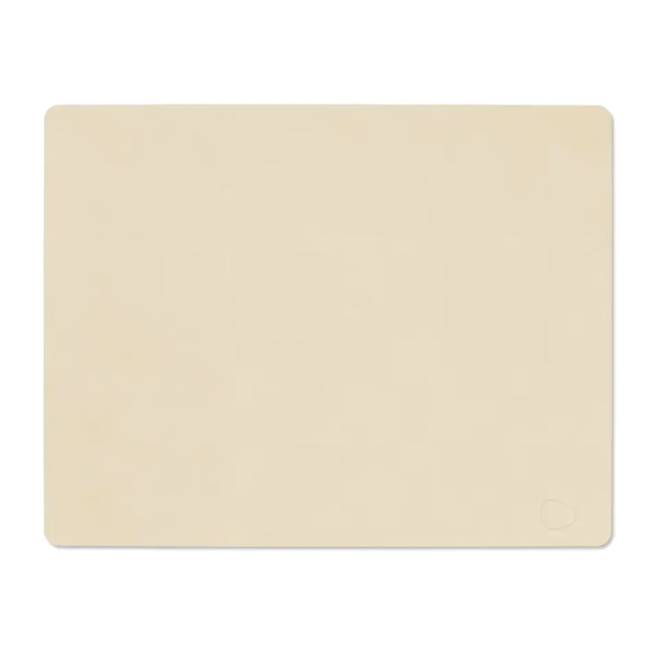 LIND DNA Nupo placemat square L, Vanilla White Outlet