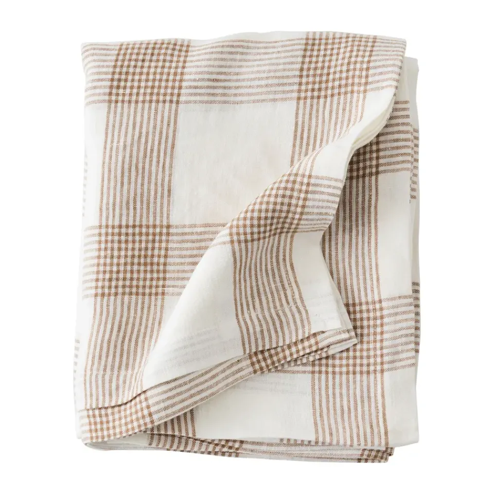 Tell Me More Odette tablecloth, , 145x270 cm Brown Clearance