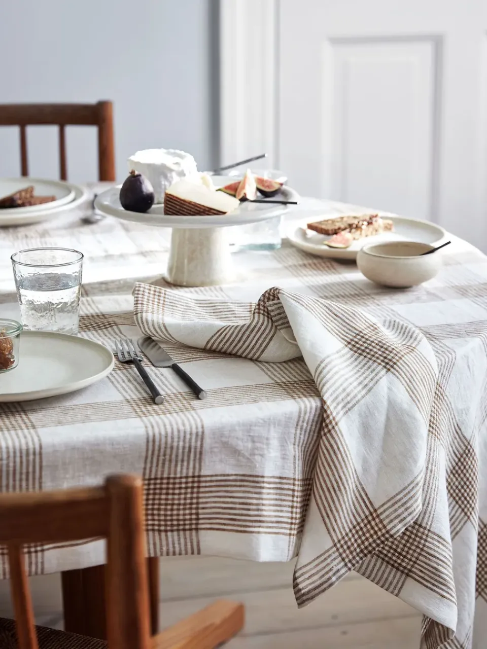 Tell Me More Odette tablecloth, , 145x330 cm Brown Outlet