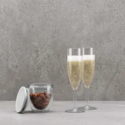 Bodum Oktett champagne glass 6-pack, 12 cl Transparent Online