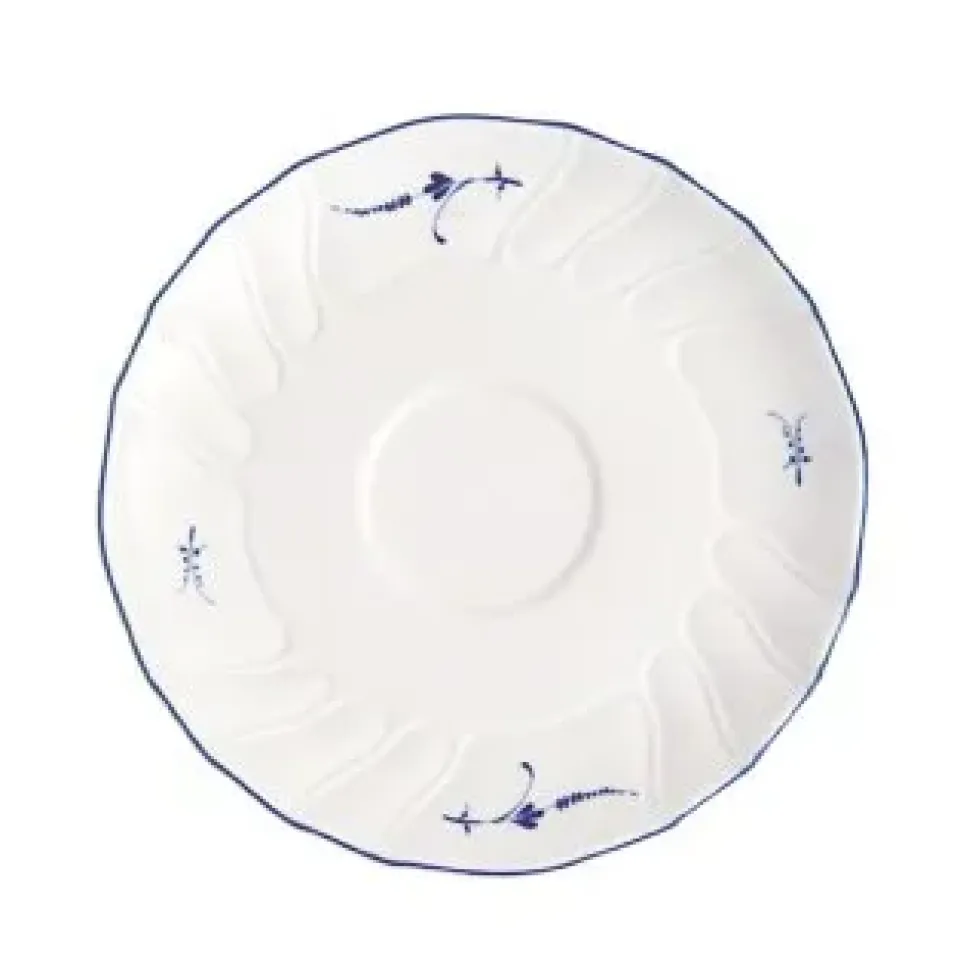 Villeroy & Boch Old Luxembourg saucer, 14 cm BlueWhite Discount