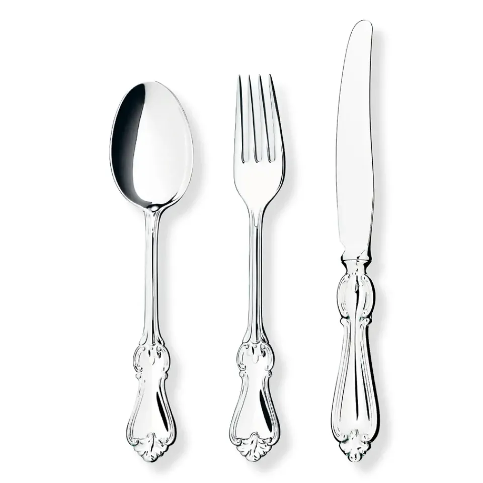 Gense Olga table spoon silver nickle, 18 cm Silver-coloured Online