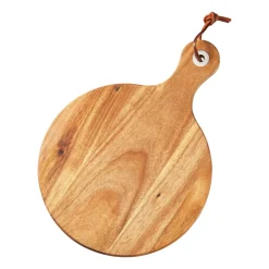 Dorre Oline cheese tray acacia 4 pieces, Ø23 cm BeigeBrown Online