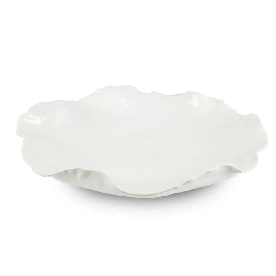 Olsson & Jensen porcelain saucer, Black White Hot