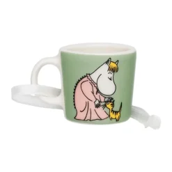 Moomin Arabia Omtanke Moomin mini mug, 12 mm Green Hot