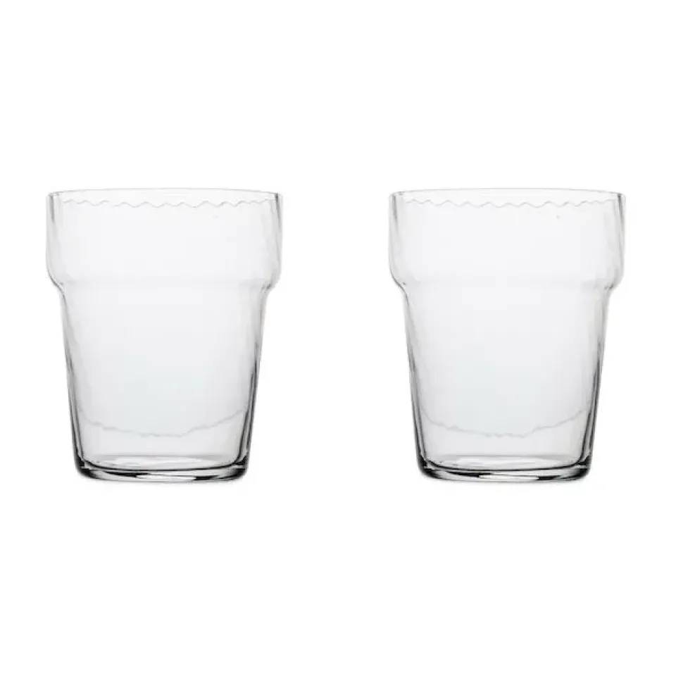 Byon Opacity drinking glasses 30 cl 2-pack, Clear Transparent Sale
