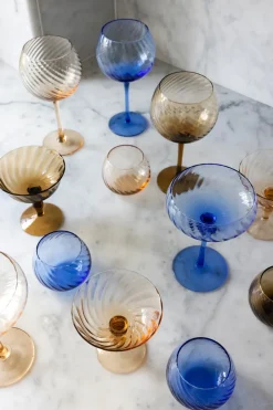 Byon Opacity water glass 22 cl 2-pack, Blue Online