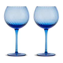 Byon Opacity wine glasses 47 cl 2-pack, Blue