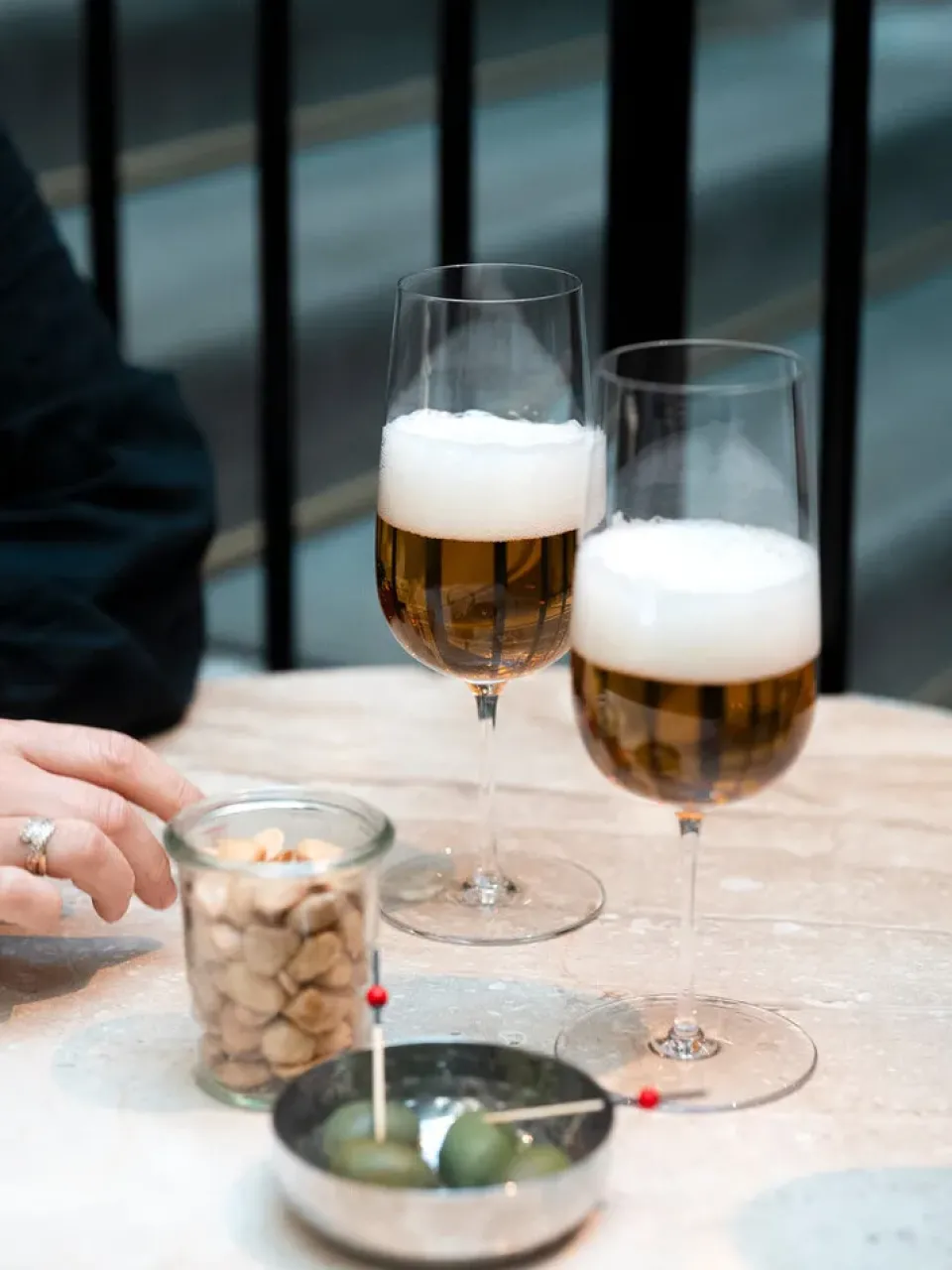Orrefors x Björn Frantzén beer glasses 2-pack, 42 cl Transparent Outlet