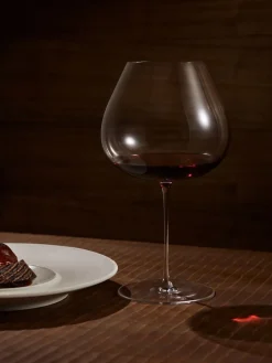 Orrefors x Björn Frantzén handmade red wine glass, 110 cl Transparent Hot