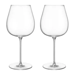 Orrefors x Björn Frantzén red wine glasses 2-pack, 75 cl Transparent Hot