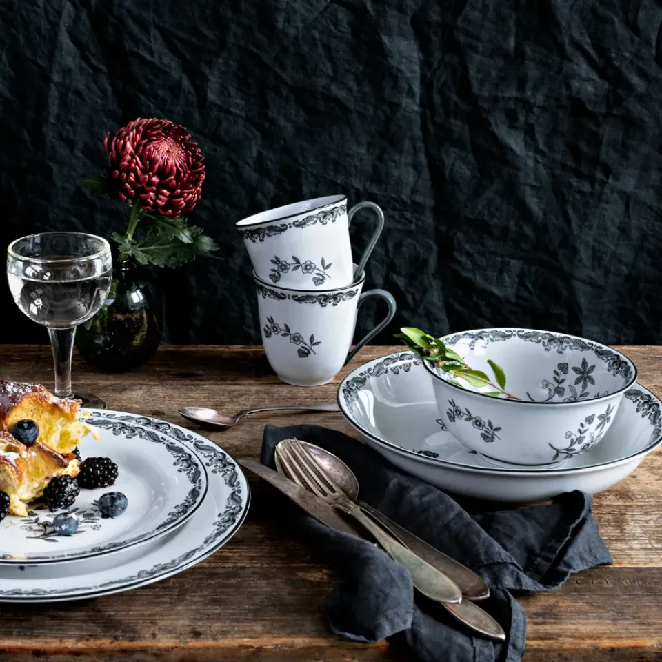 Rörstrand Ostindia bowl, 50 cl Black Hot