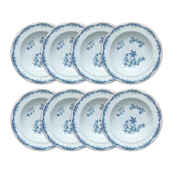Rörstrand Ostindia deep plate, 24 cm Blue New