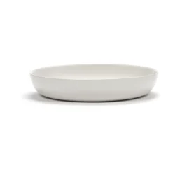 Serax Ottolenghi Feast deep plate Ø22 cm 2-pack, stripes-red White New
