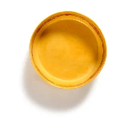 Serax Ottolenghi Feast salad bowl Ø27,5 cm, stripes-red Yellow Hot