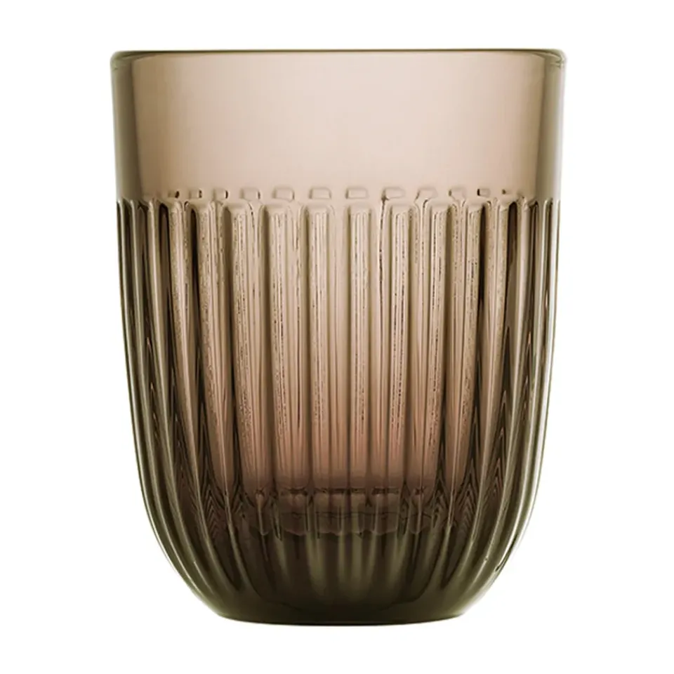 La Rochère Ouessant water glass 29 cl 6-pack, Mocha Brown Best