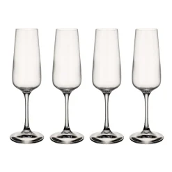 Villeroy & Boch Ovid champagne glasss 4-pack, 4-pack Transparent New