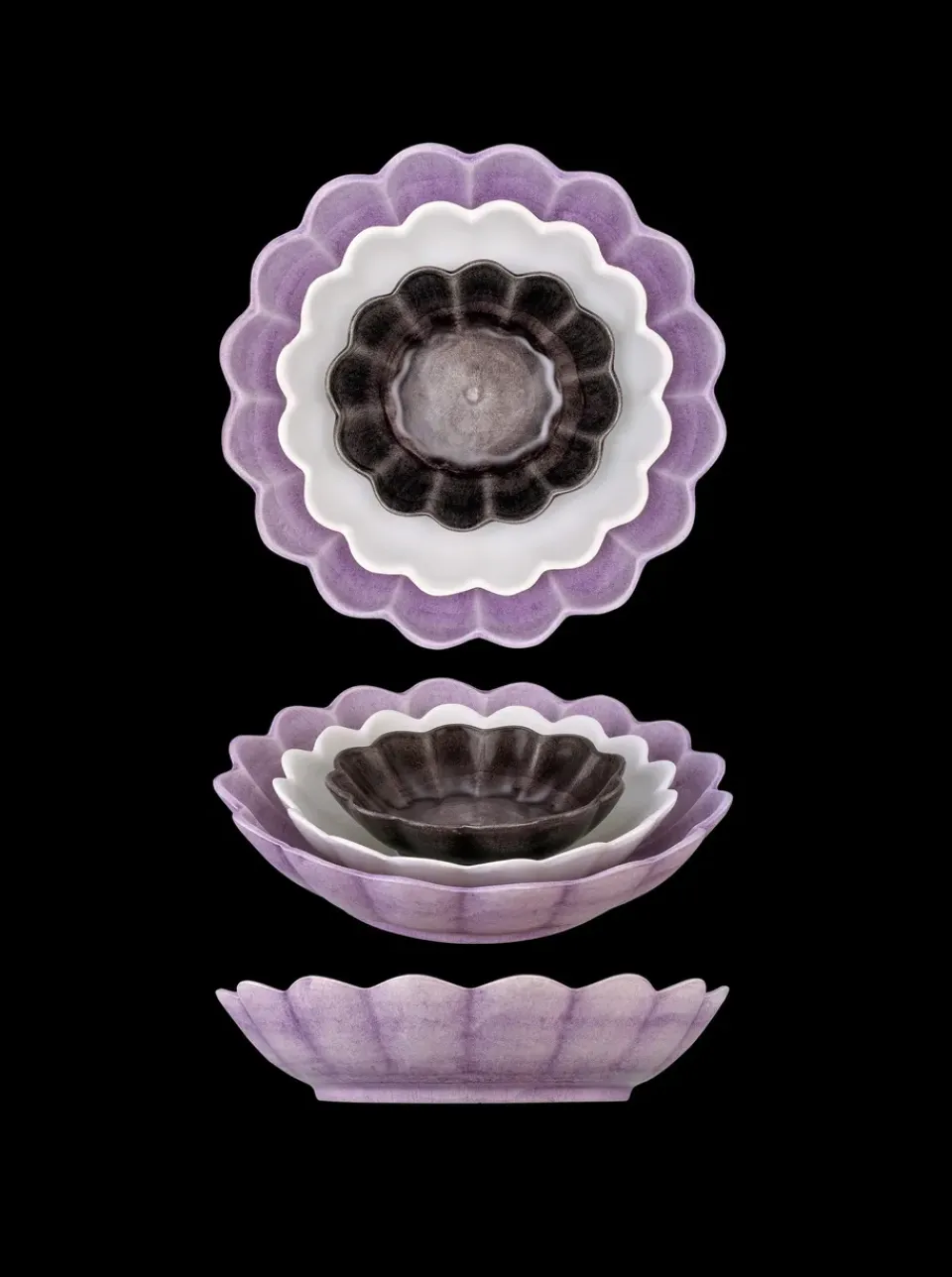 Mateus Oyster bowl Ø24 cm, Violet Purple Best