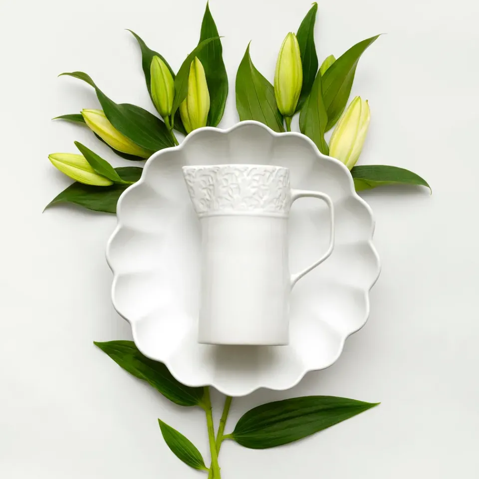 Mateus Oyster bowl Ø31 cm, White Hot