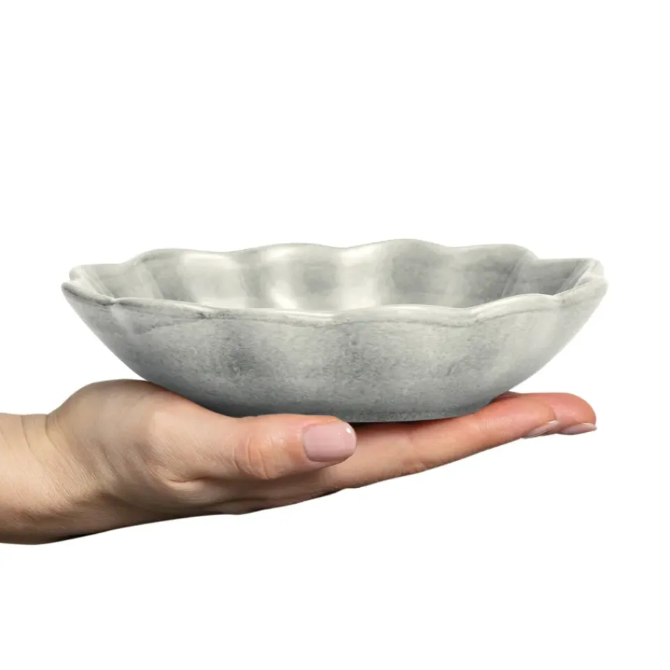 Mateus Oyster bowl 16x18 cm, Grey Online