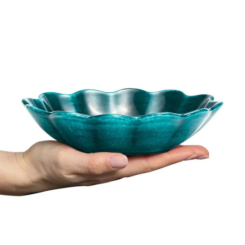 Mateus Oyster bowl 16x18 cm, Ocean Turquoise Online