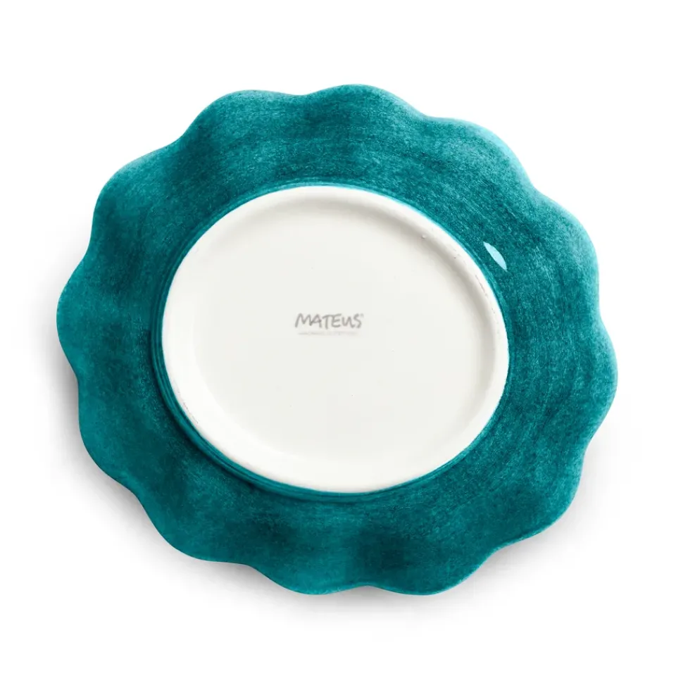 Mateus Oyster bowl 16x18 cm, Ocean Turquoise Online
