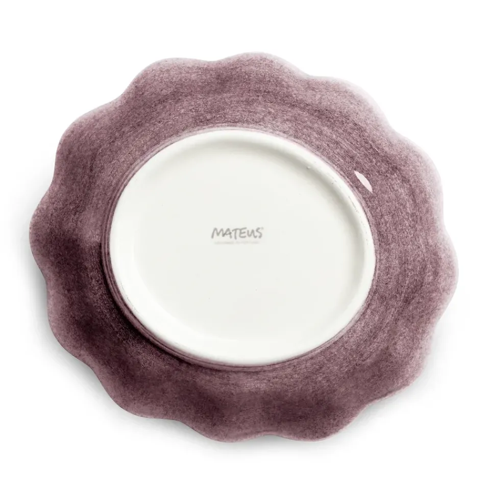 Mateus Oyster bowl 16x18 cm, Plum Purple Best