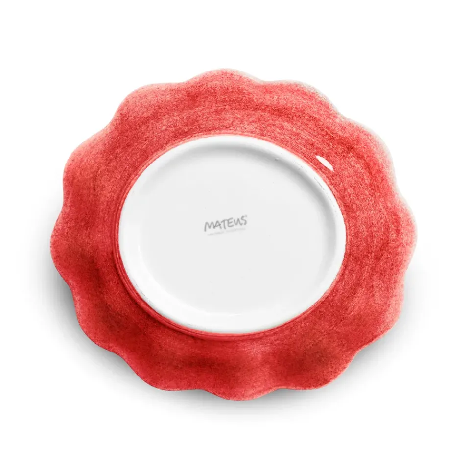 Mateus Oyster bowl 16x18 cm, Red Online