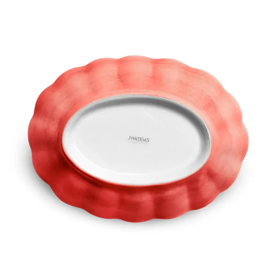 Mateus Oyster bowl 18x23 cm, Red New