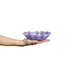 Mateus Oyster bowl 16x18 cm, Violet Purple Sale
