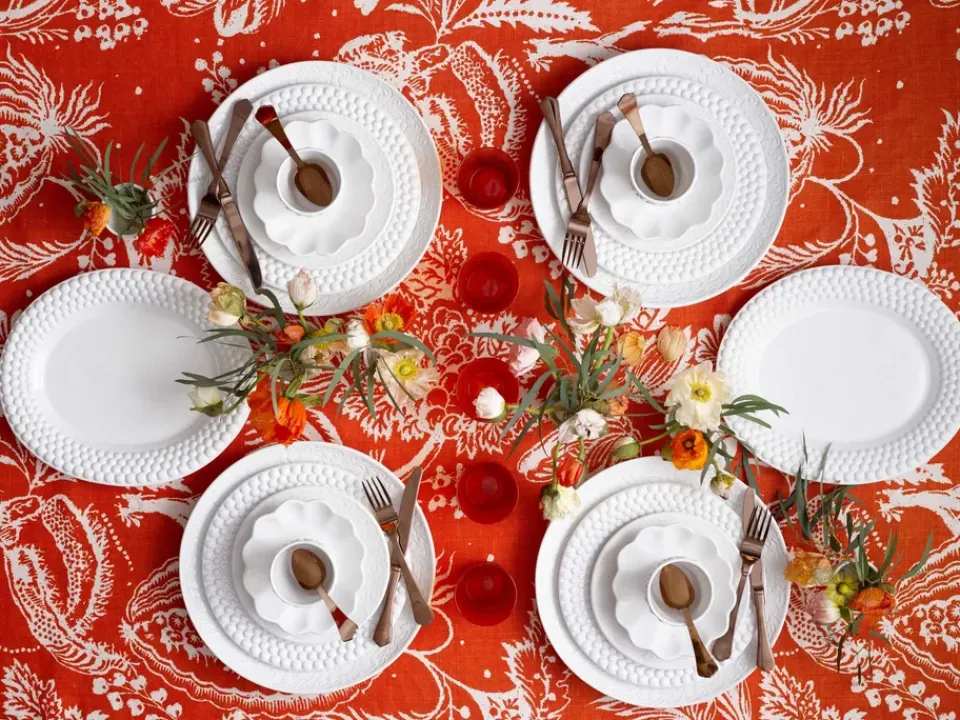 Mateus Oyster bowl 16x18 cm, White Clearance
