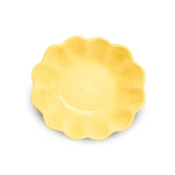 Mateus Oyster bowl 16x18 cm, Yellow Hot