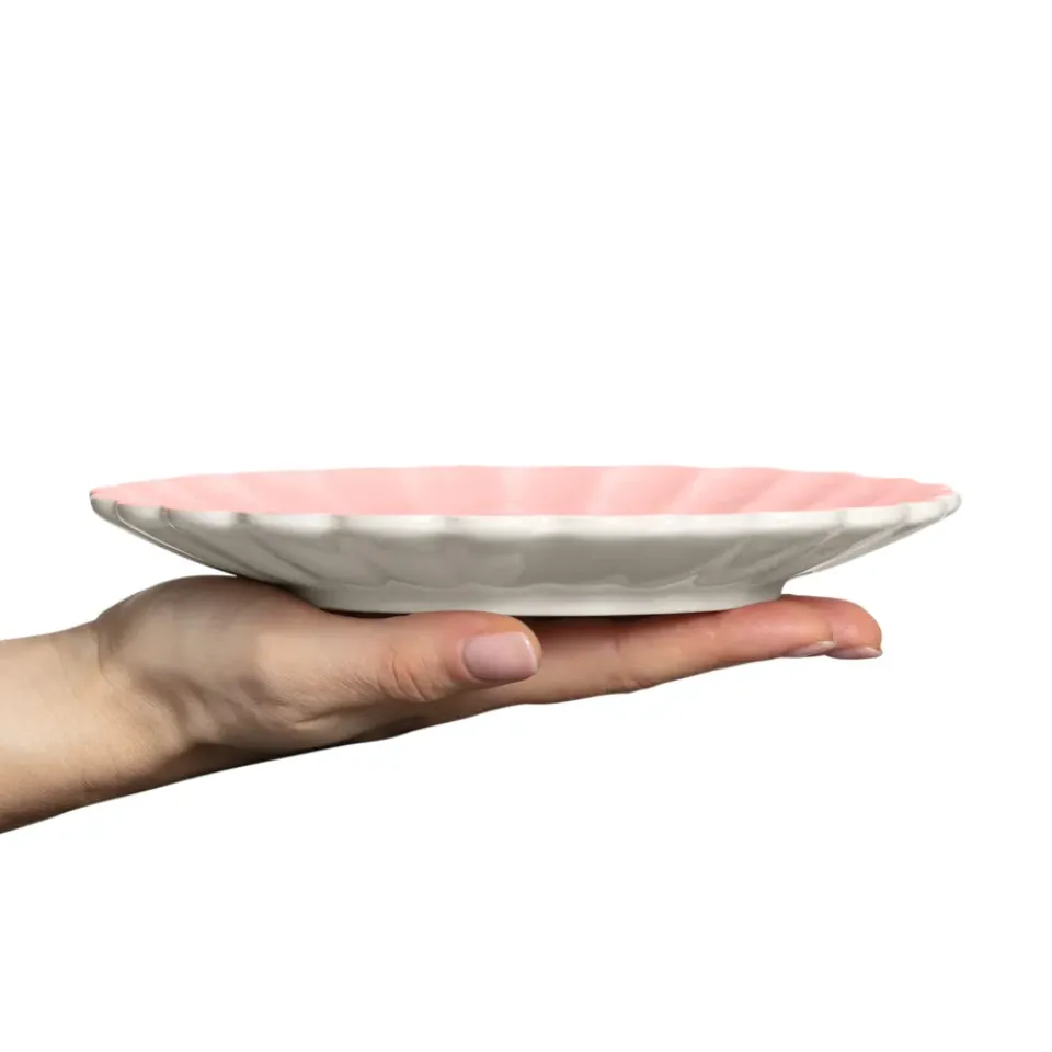 Mateus Oyster plate 20 cm, light Pink Hot