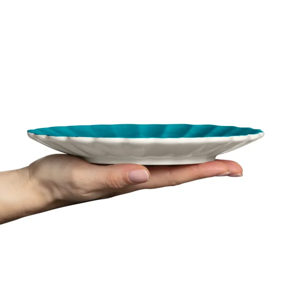 Mateus Oyster plate 20 cm, ocean Turquoise Best