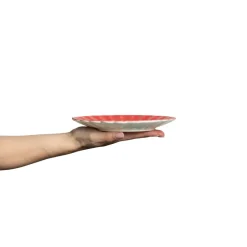 Mateus Oyster plate 20 cm, Red Best