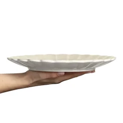 Mateus Oyster plate 28 cm, Sand Beige Sale